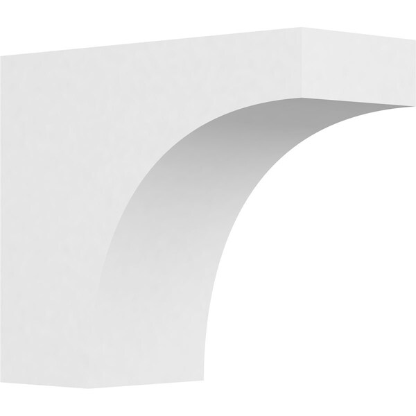 Ekena Millwork Standard Huntington Architectural Grade PVC Rafter Tail, 5"W x 10"H X 12"L RFTP05X10X12HUN - main